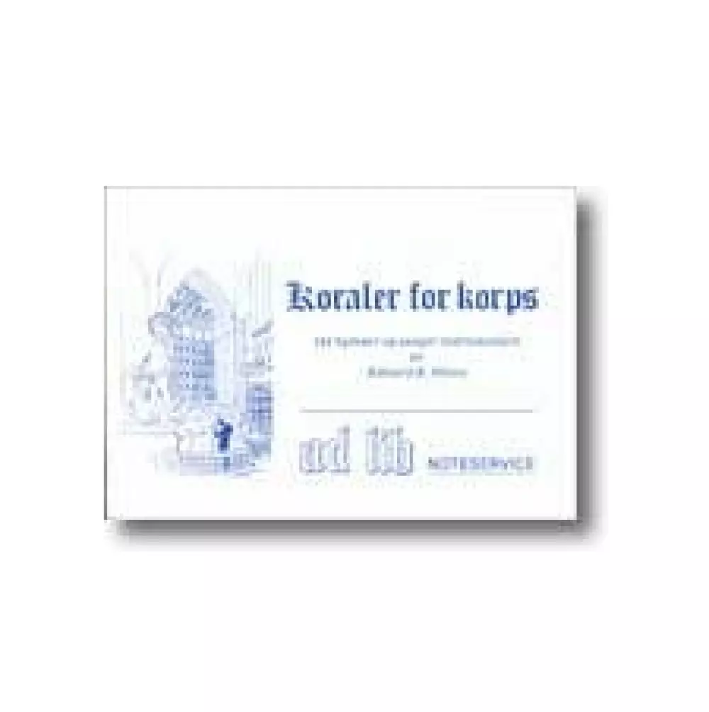 KORALER FOR KORPS, ALTSAX 1, 9790261700245, 101188, NOTER