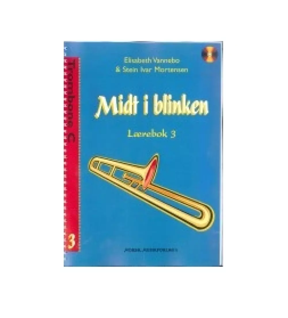 MIDT I BLINKEN 3 - TROMBONE TC M/CD, 9790065112459, 107112, NOTER