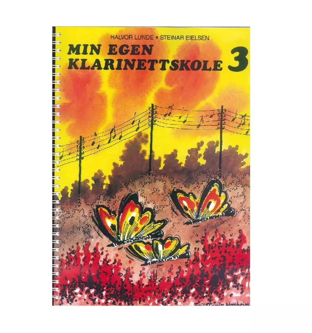 MIN EGEN KLARINETTSKOLE 3 (LUNDE), 9790065135076, 1309, NOTER