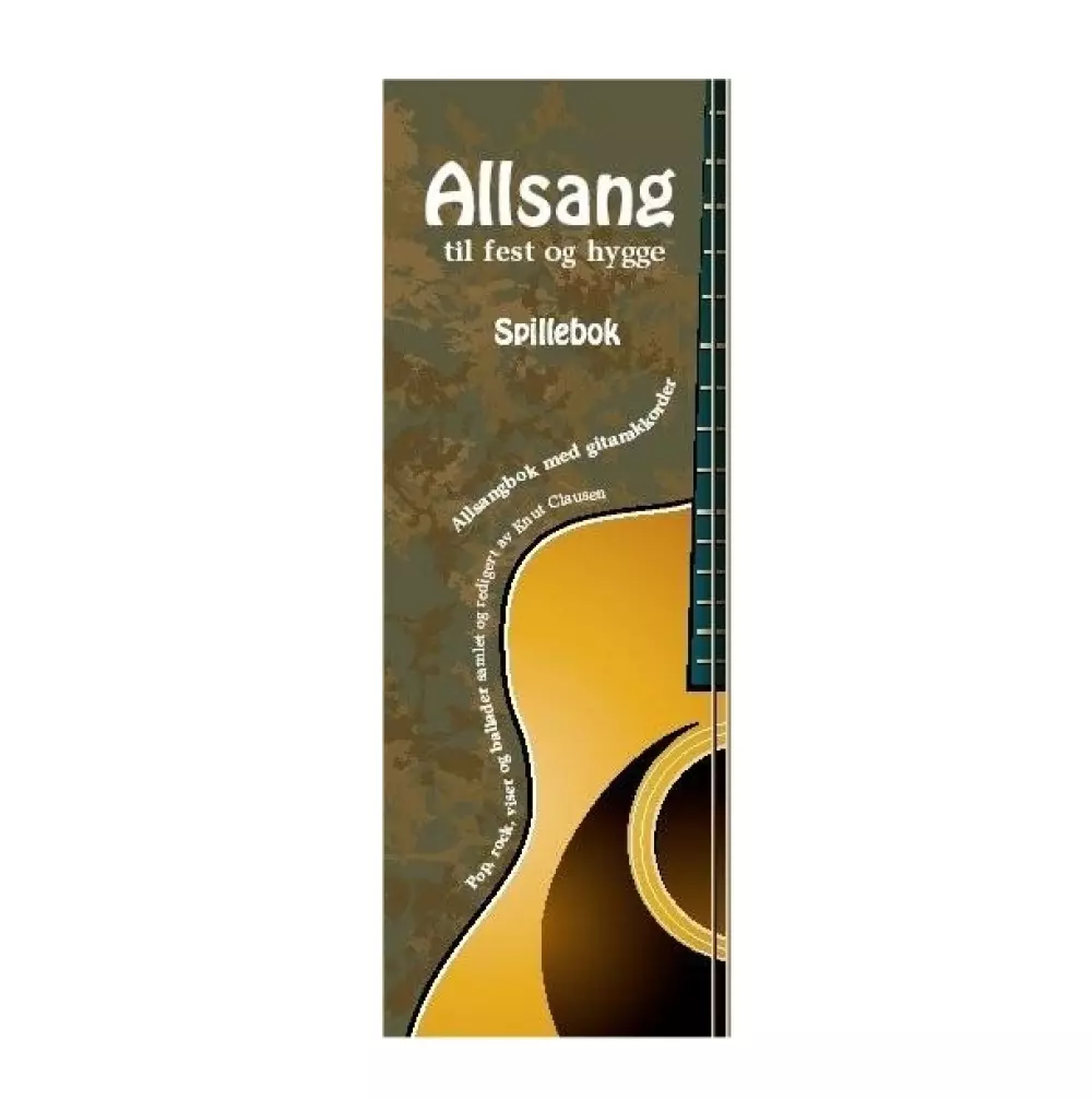 ALLSANG TIL FEST OG HYGGE - SPILLEBOK - KNUT CLAUS, 9788270935130, 200684, NOTER