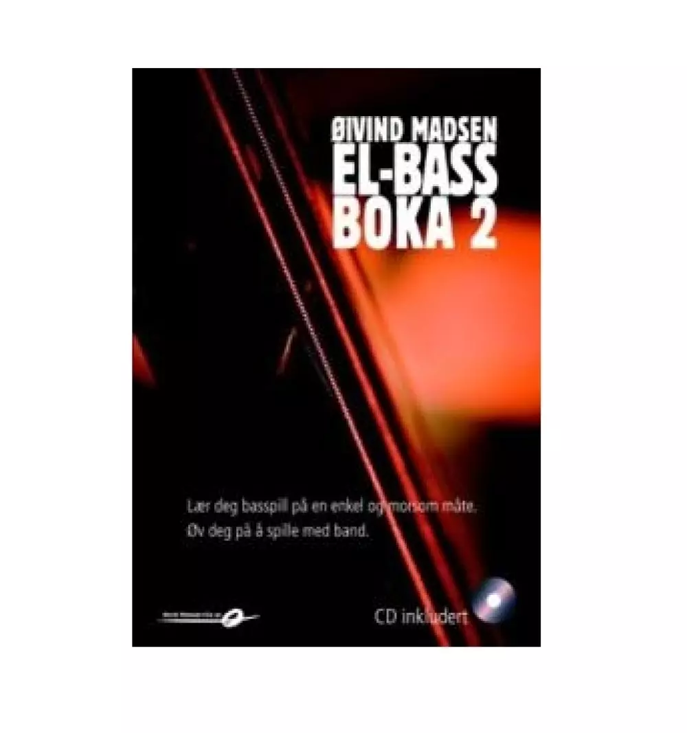 ELBASSBOKA 2 + CD - ØYVIND MADSEN, 9776610254812, 203837, NOTER