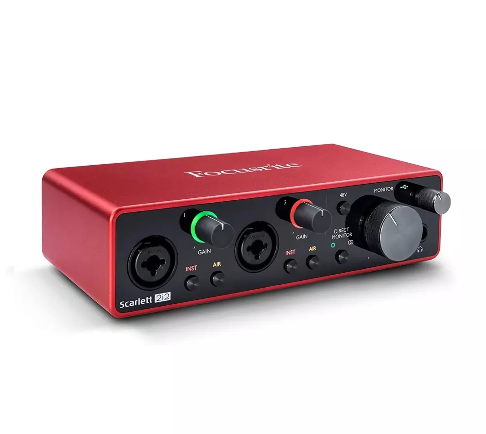 LYDKORT, FOCUSRITE, SCARLETT, 2I2O 3.GEN, 211962, SCENE/STUDIO