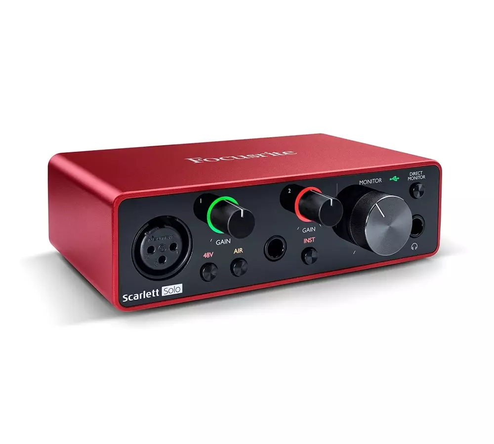 LYDKORT, FOCUSRITE, SCARLETT SOLO 3. GEN, 211964, SCENE/STUDIO