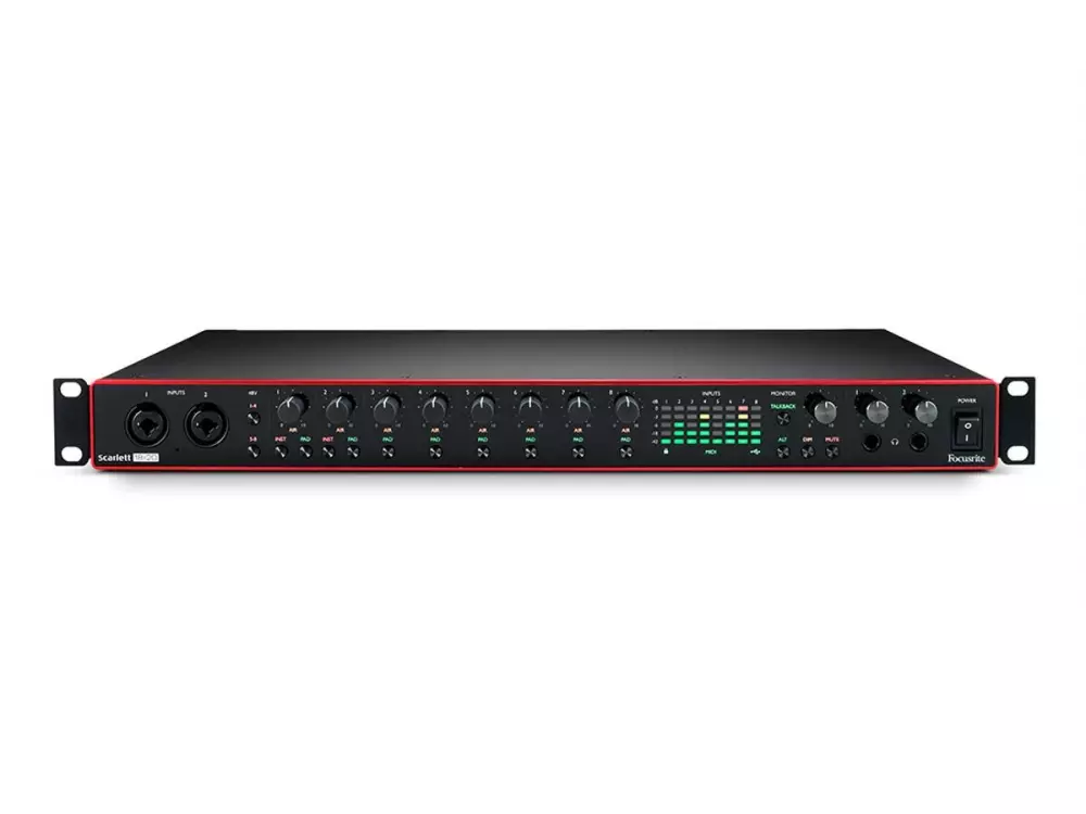 LYDKORT, FOCUSRITE SCARLETT, 18i20 USB 4.GEN