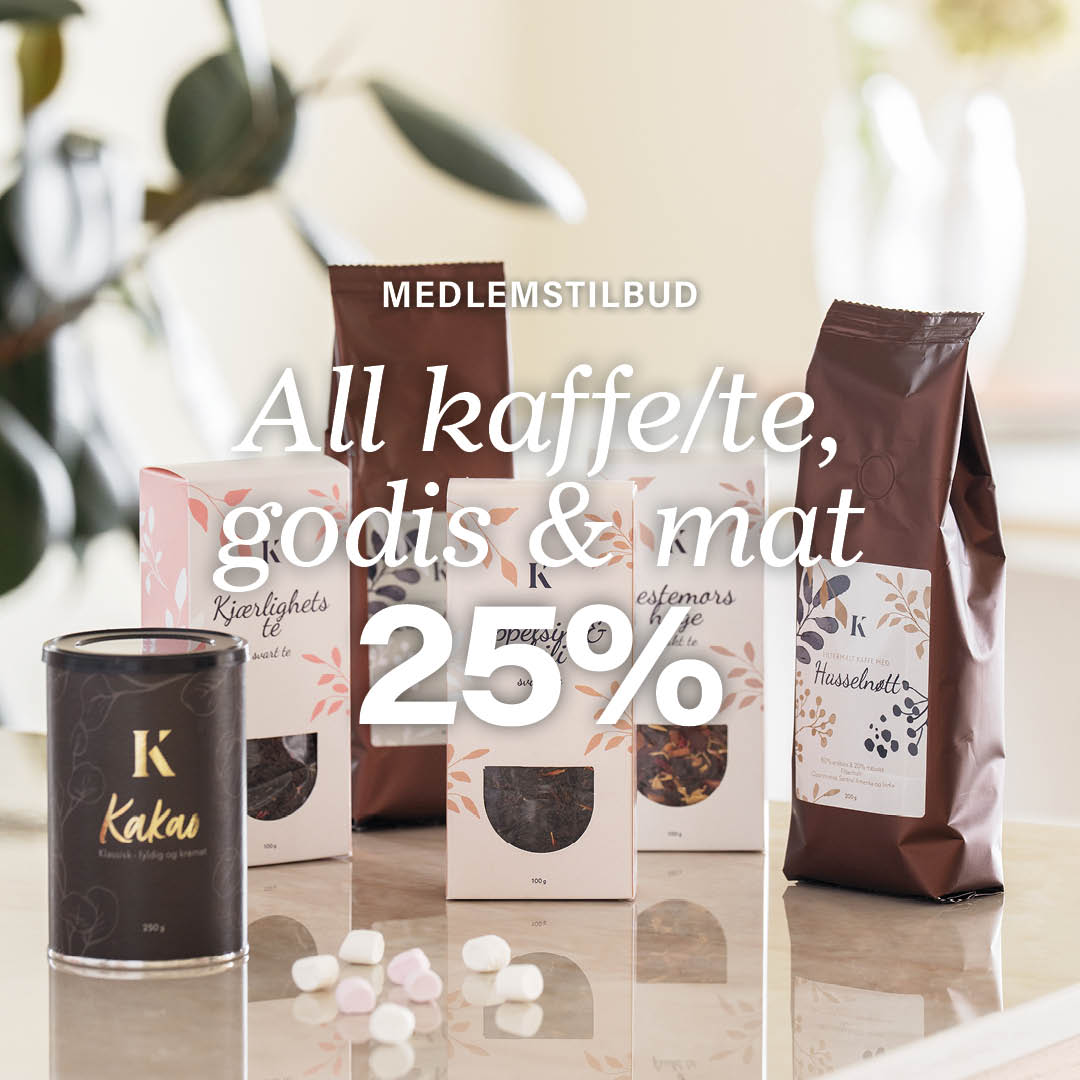 Tilbud mat 25%