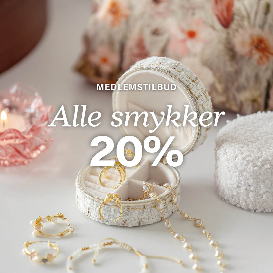 Tilbud smykker 20%