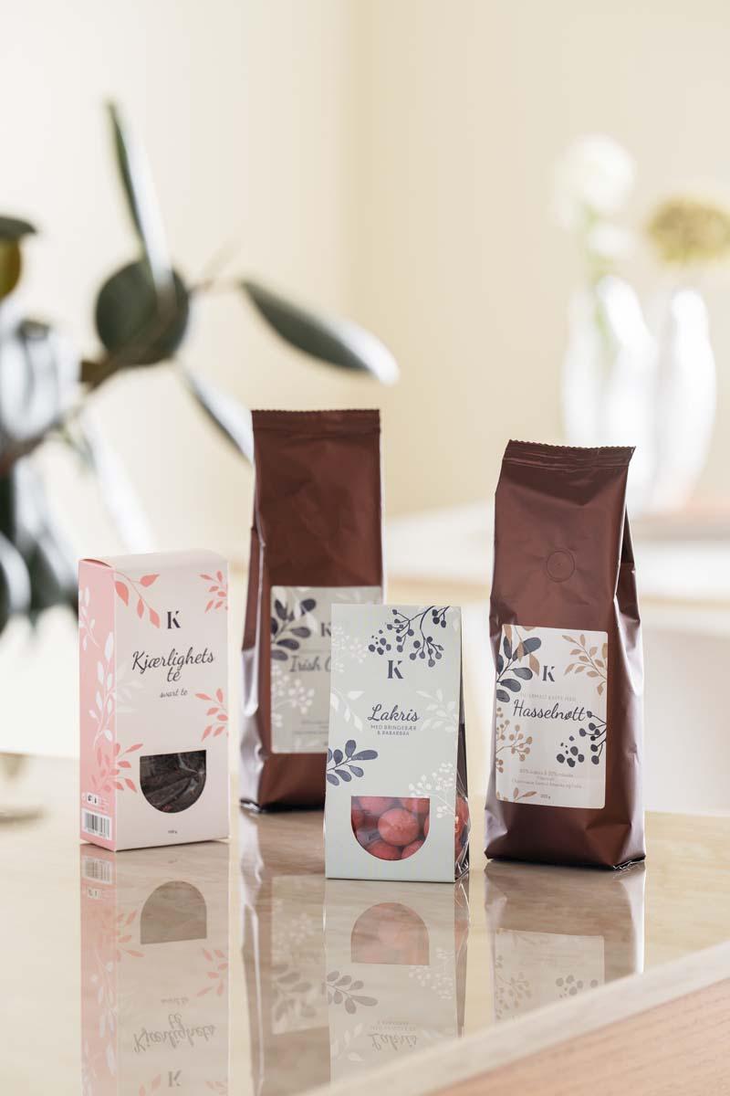 Te, kaffe og godteri til hyttekosen