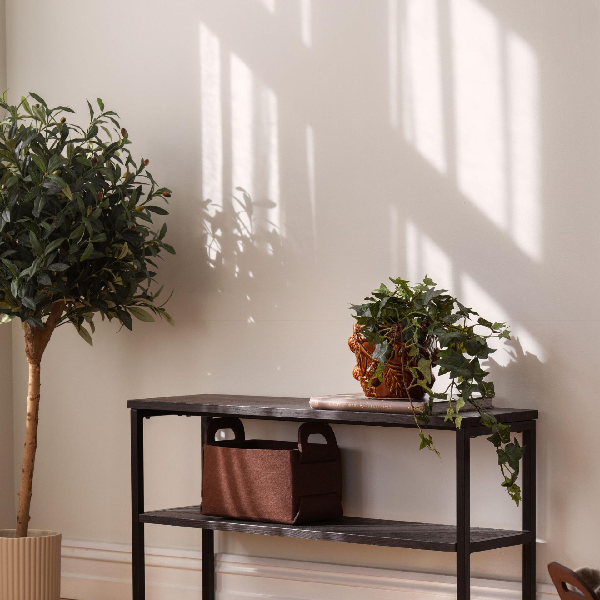 Frodige planter i potter