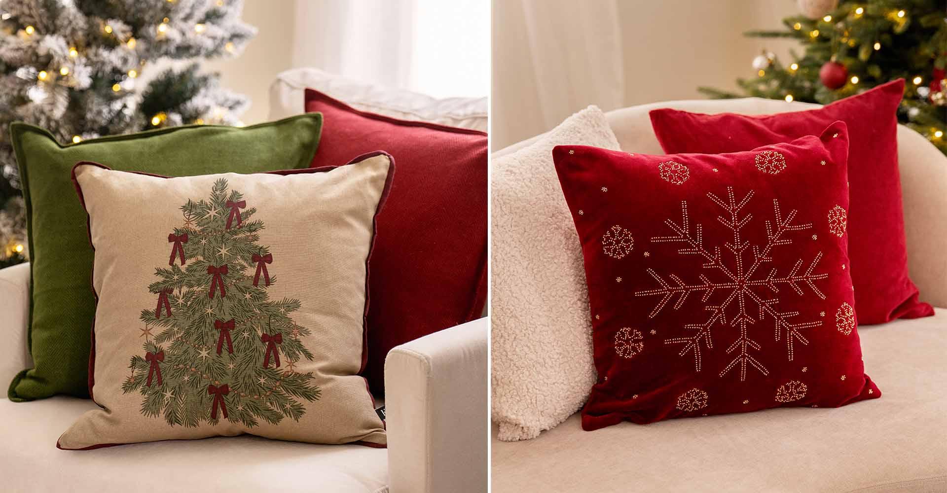 Juleputetrekk i sofa