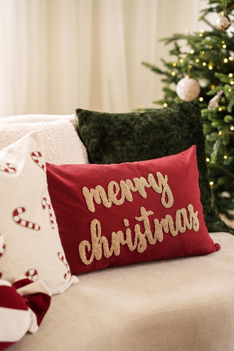 Pynteputer med broderi og candycane
