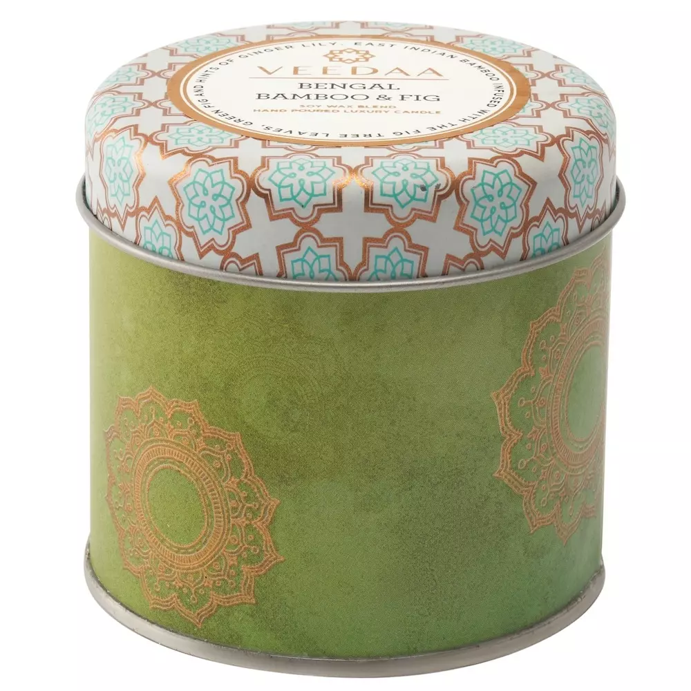 VE Mason Tin 2 Wick, Bengal Bamboo & Fig