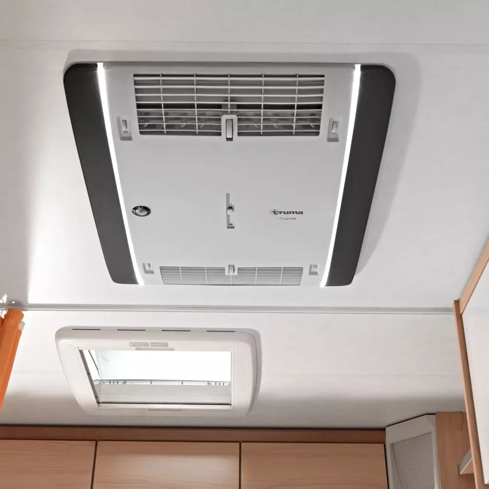 Aventa Comfort luftfordeler - Creme/brun, 4052816014692, 40801-01, TRUMA SPESIALPRODUKTER, Aircondition, Truma Gerätetechnik GmbH & Co KG, Aventa air distributor, cream/brown, Innerdel for Aventa Comfort 2400