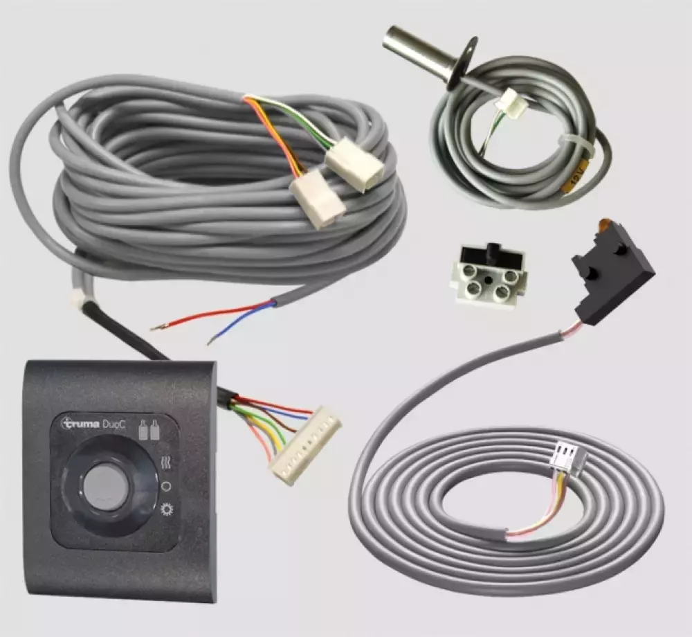 Manøverpanel m/fjernindikator DuoControl, 4052816036908, 50212-01, TRUMA HOVEDPRODUKTER, Elektronikk, Truma Gerätetechnik GmbH & Co KG, Remote indicator DuoC