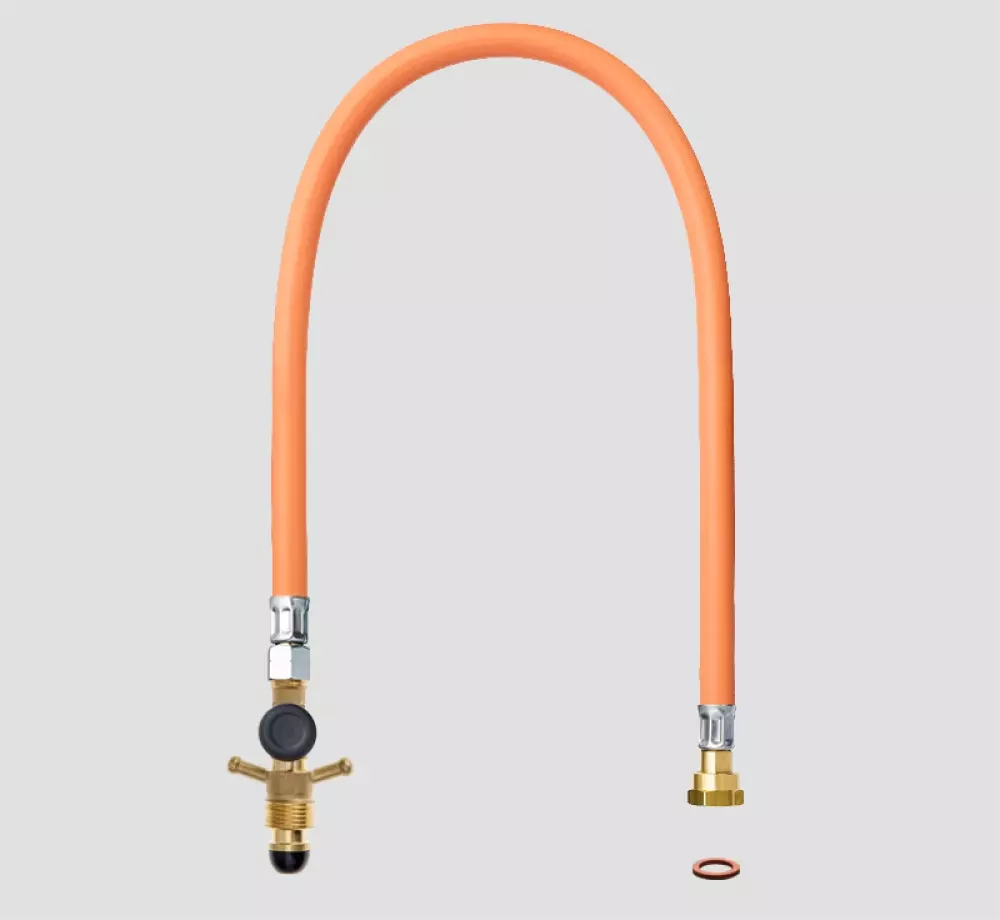 Industri, Gasslange 75cm - G10 SE POL, 4052816024257, 50425-05, TRUMA HOVEDPRODUKTER, Gassforsyning, Truma Gerätetechnik GmbH & Co KG, HP hose HRP, 750 mm, G.10 SE Pol