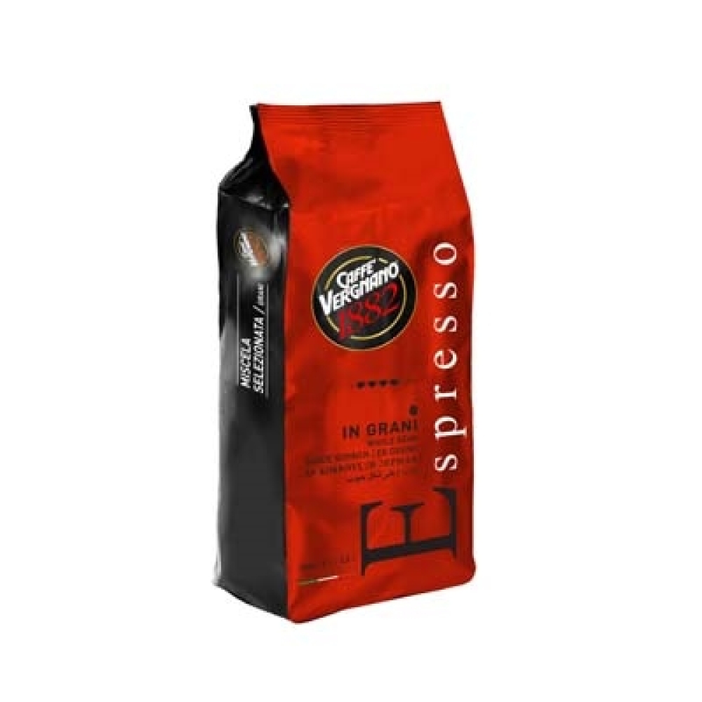 Kaffebønner Espresso 1 Kg. - Vergnano Espresso 1000 x 6 Beans 013 