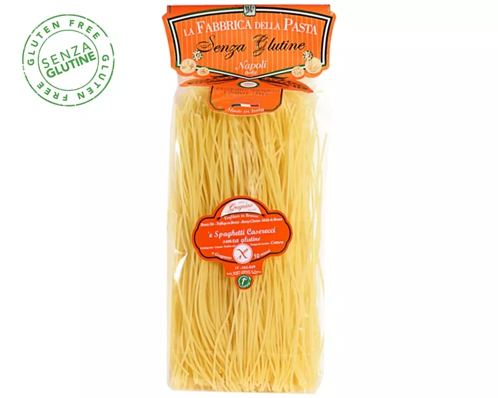 Spaghetti Unici Glutenfri 500 g. - Fabbrica, 8033406261012, Pasta, Glutenfri, La Fabbrica della Pasta, 46102