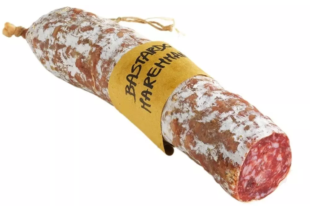 Salame Bastardo Maremmano - Franchi Salumi, 2857338XXXXX, 80748548, Salami og pølser, Vanlig, Franchi Salumi, 17, Myk salame blanding av salsiccia og salame