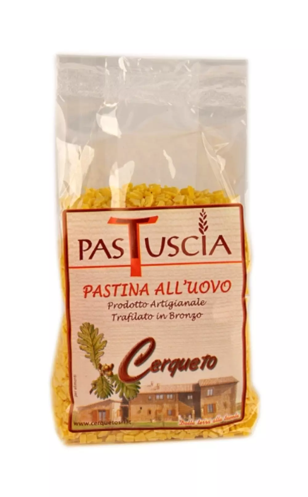 Grattata all`uovo 250g - Cerqueto Revet pasta med egg BUSTA GRATTATA PASTATUSCIA gr 250 0066 8032680714030 Pasta Med egg