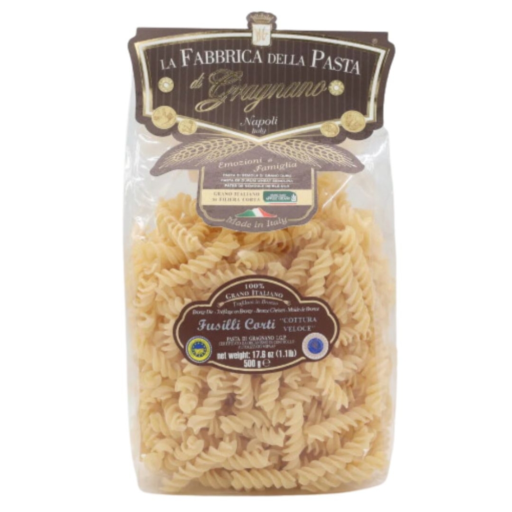 e Fusilli corti 500g - Fabbrica