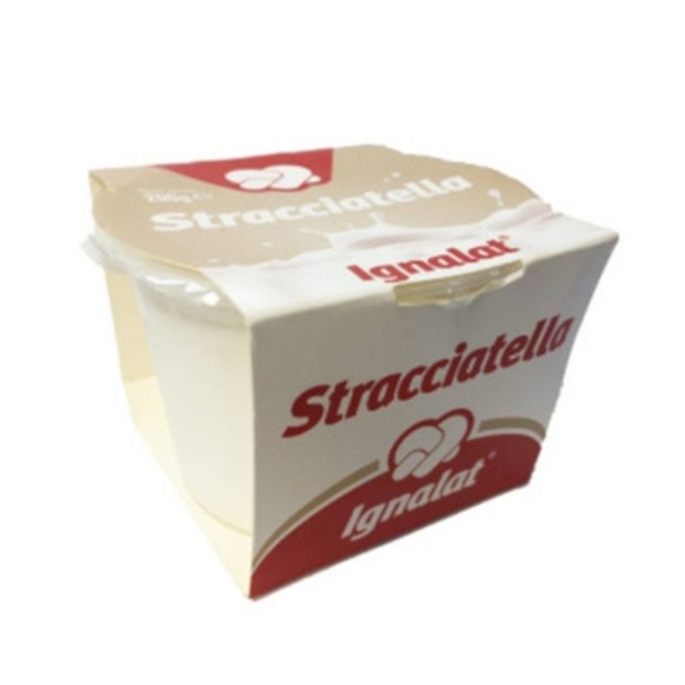 stracciatella 125g - Ignalat, 8058697050923, 80750436, Fersk Ost, Burrata, Ignalat Caseificio S.r.l., 264, stracciatella bicchiere 125 g.