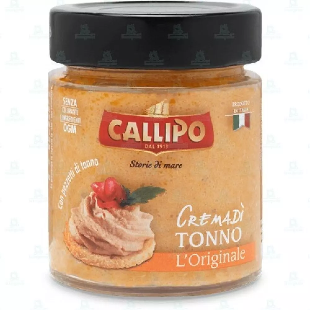 Crema di tonno 135g - Callipo, 8001561023172, 80750893, Tunfisk og ansjos, I olivenolje, Callipo, Perfekt til bruschetta.
