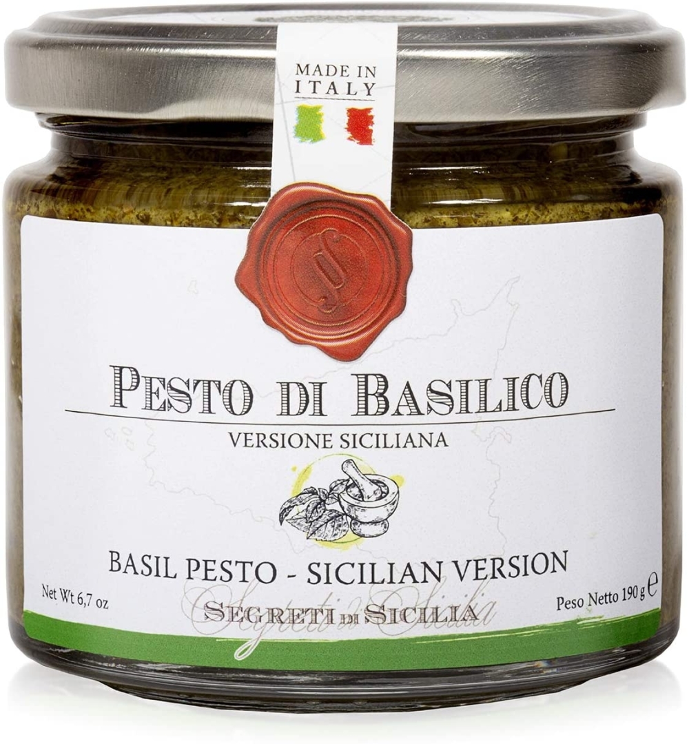 Pesto al Basilico alla Siciliana 190gr. - Frantoi Cutrera