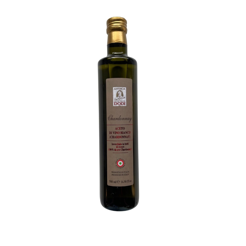 Aceto di Vino bianco Chardonnay (500ml) - Acetaia Dodi, 8056040763476, 809951788, Balsamico & Eddiker, Eddik, Antica Acetaia Dodi, DOABCDO09122, Chardonnayvinseddik