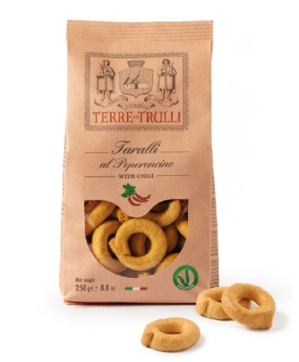 Taralli al Peperoncino 250g- Terre dei Trulli