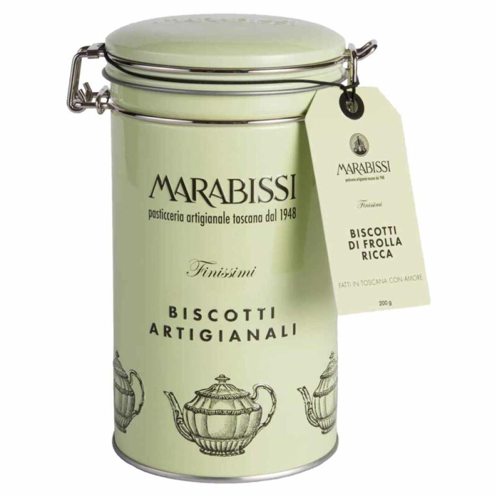 Biscotti al burro (latta) 200g - Marabissi