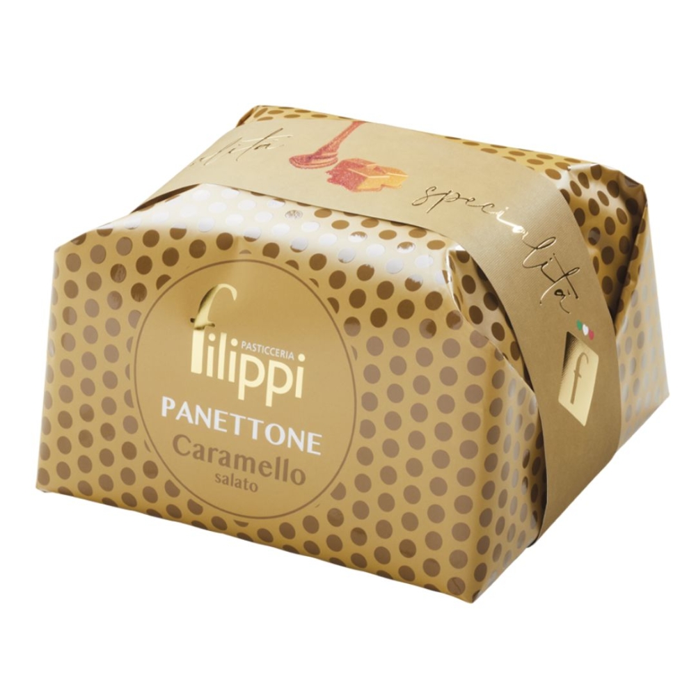 Panettone Caramello Salato 500g - Filippi