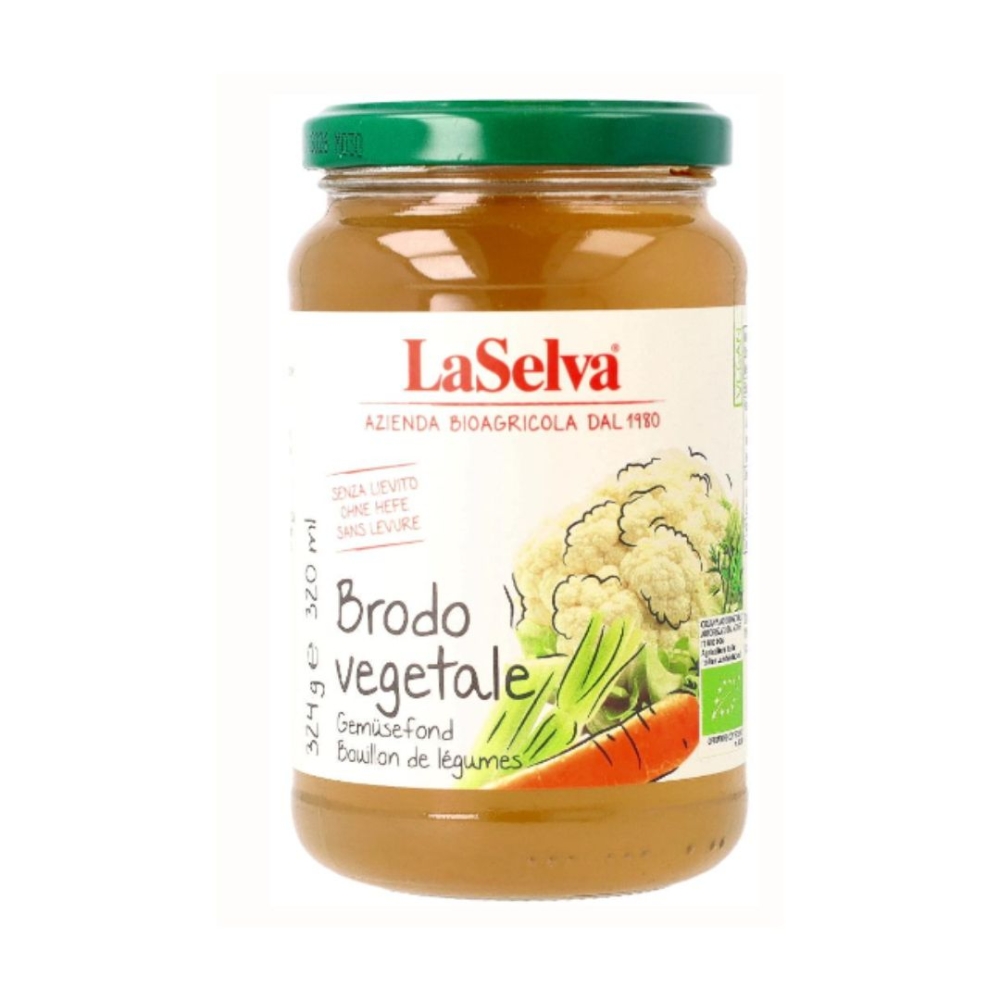 Brodo vegetale BIO 320ml - La Selva