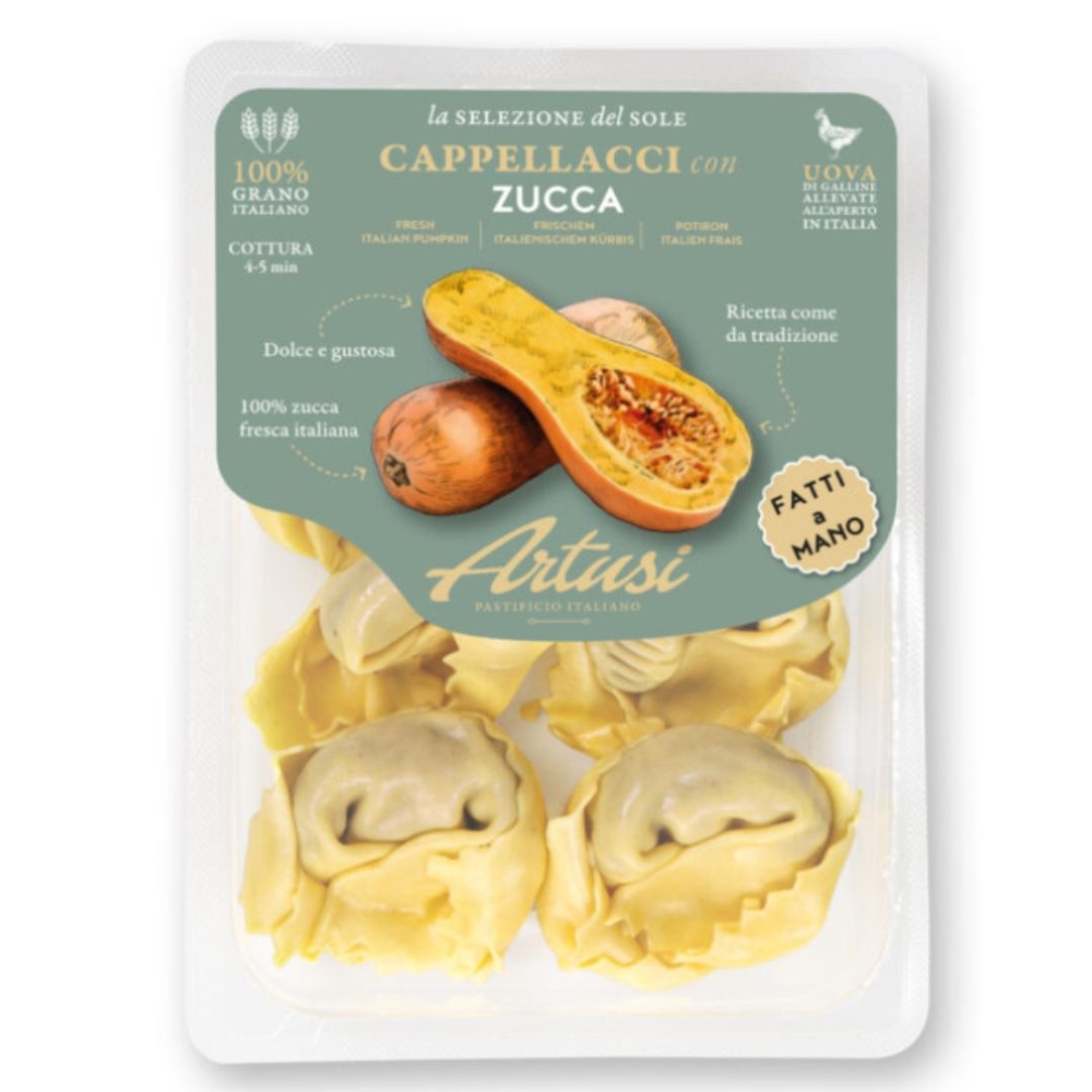 Cappellacci alla zucca 300g FERSK - Artusi