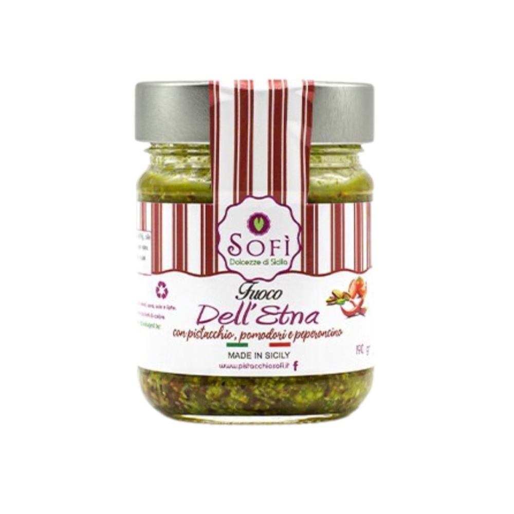 Pesto pistacchio FUOCO DELL'ETNA 190g - Sofì Pistacchio