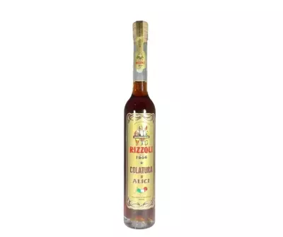 Colatura di alici 100ml - Rizzoli, 8005960512176, 80750934, Tunfisk og  ansjos, Andre, Rizzoli Emanuelli s.p.a., 04290, En type fiskesaus lagd av  ansjos som så blir konsentrert.