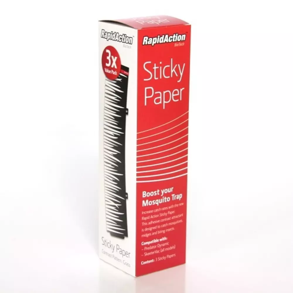 STICKY PAPER TIL PREDATOR DYNAMIC/SKEETERVAC, 7350051741074, AM10011, Amplecta AS, 10011