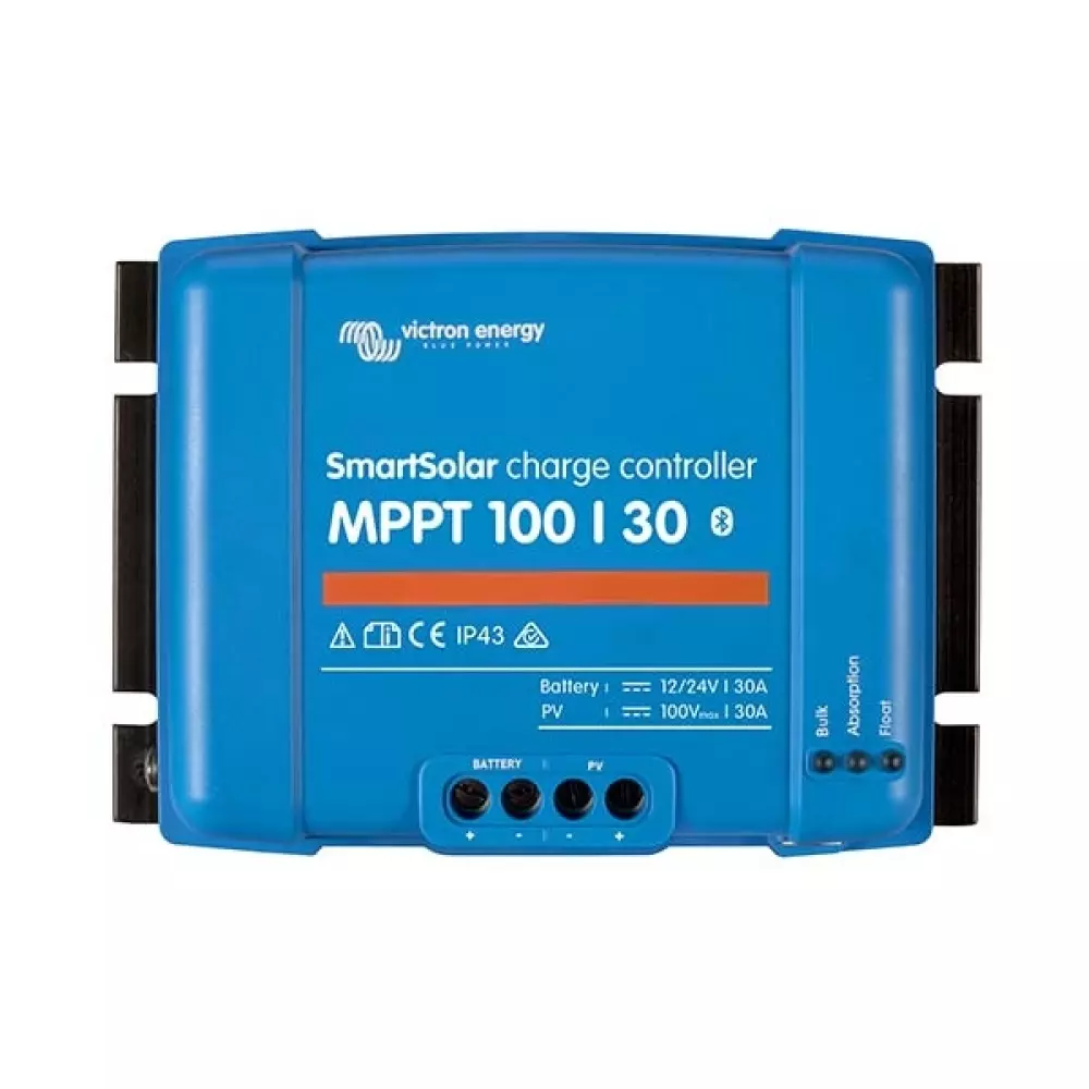 Regulator SmartSolar MPPT 100/30 for Litium Ion batterier, 8719076040170, S540198, Sunwind, Solcelleregulator Victron SmartSolar MPPT 100/30, 540198