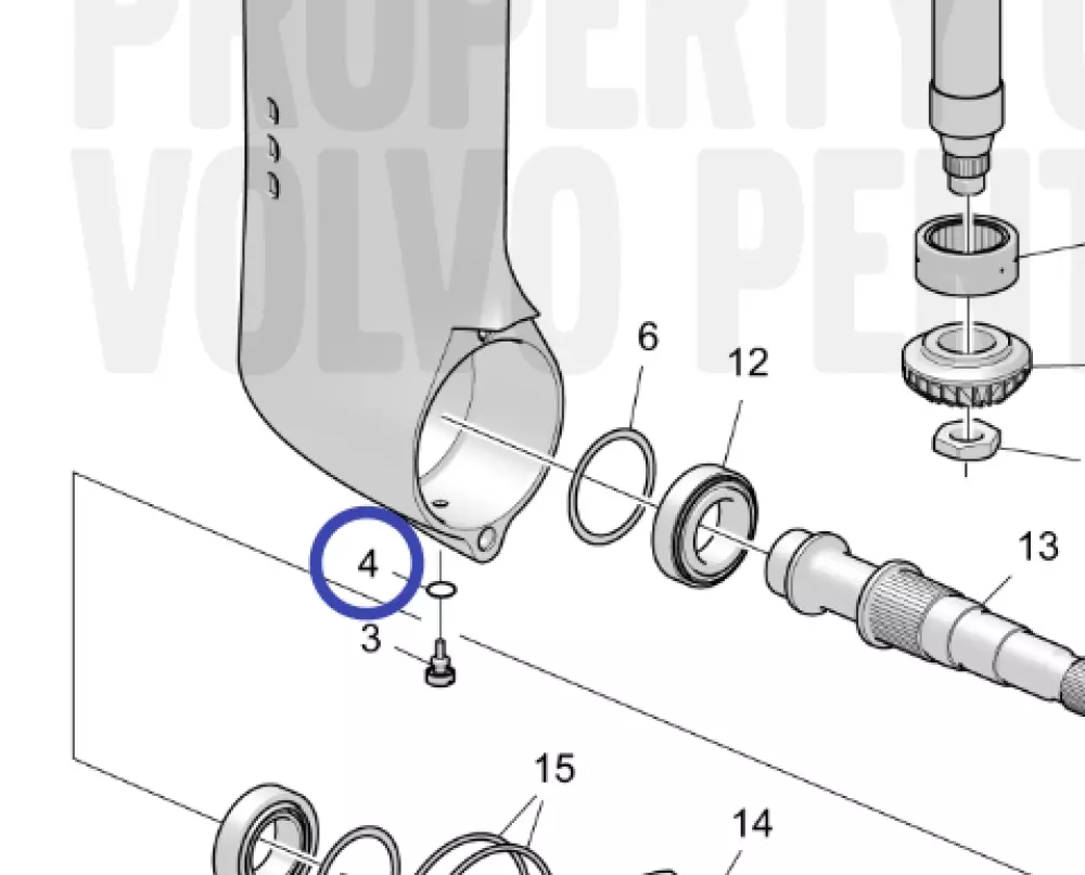 O-RING, 3855081, V3855081, Volvo Penta, Imatech Marin AS, 110S, 120S, MS25S, 130S, 150S;DPG;DPX;SX, DP-S, DP-SM;SX-A, DPS-A. DPS-B