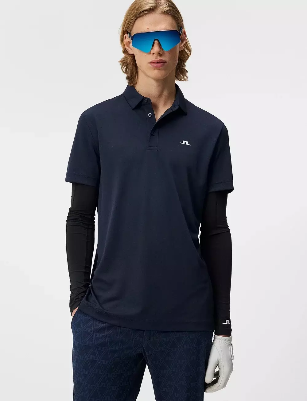 J.Lindeberg - Peat Regular Fit Polo - JL Navy