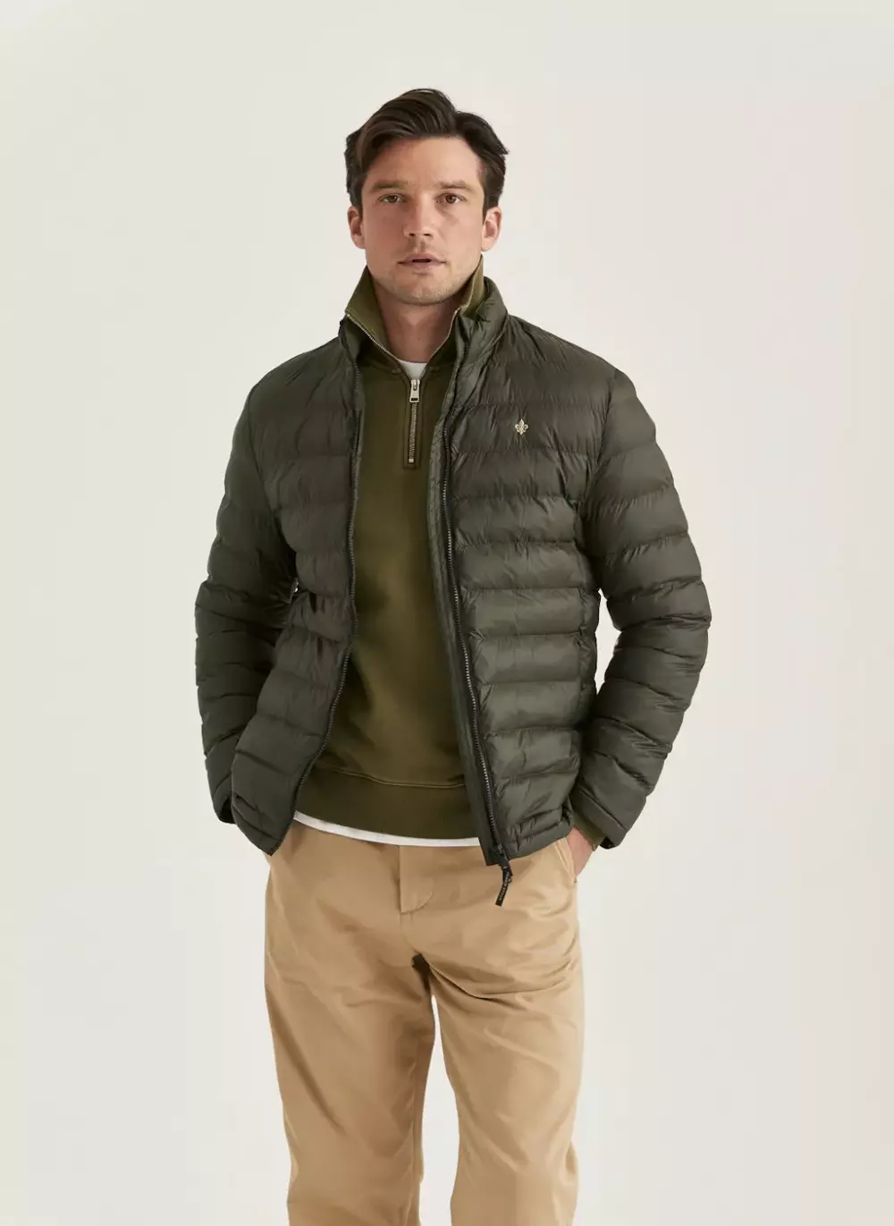 Morris Stockholm Milford Liner Jacket 79 Olive JAKKER YTTE