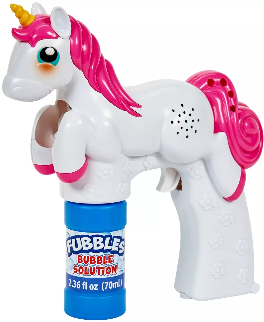 FUBBLES ANIMAL - SÅPEBOBLE PISTOL, 00093539004762, Såpebobler, FUBBLES, LITTLE KIDS, INC, FUBBLES ANIMAL BUBBLE BLASTERS, 476, 70 mL såpeboble blanding. 12 pakk assortert