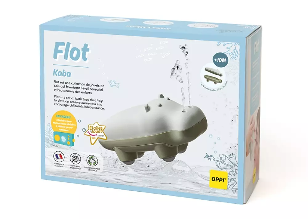 FLOT - FLODHESTEN KABA, 3770012737320, Baby, Badeleke, OPPI, OPPI SAS, Flot Kaba, OFKA01, Badeleke 10 mnd+