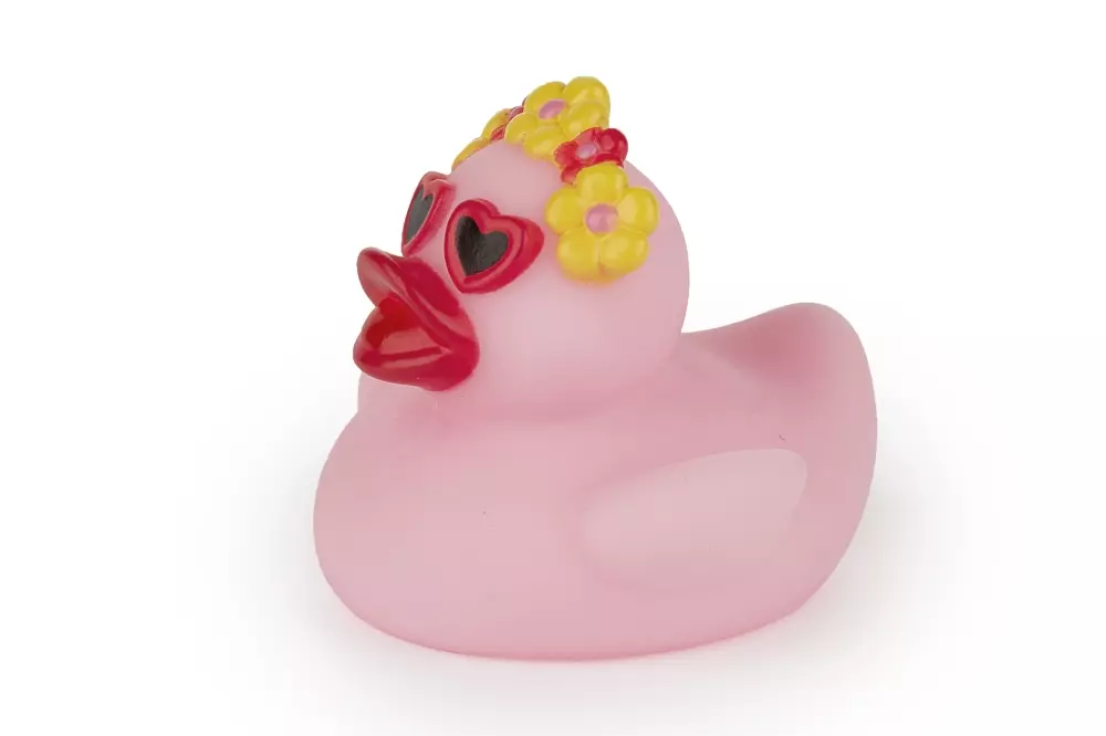 BADEAND - INFLUENSER, 5420071703993, Velvære barn, Artige badeender, ISABELLE LAURIER, DE LAURIER BVBA, BATH DUCKY INSTAFAMOUS, 16403, Størrelse 55 x 58 x 50 mm