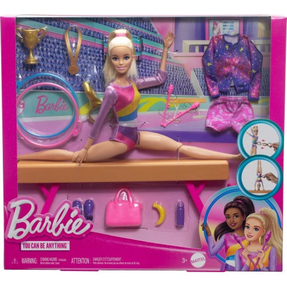 BARBIE CAREER GYMNASTICS PLAYSET