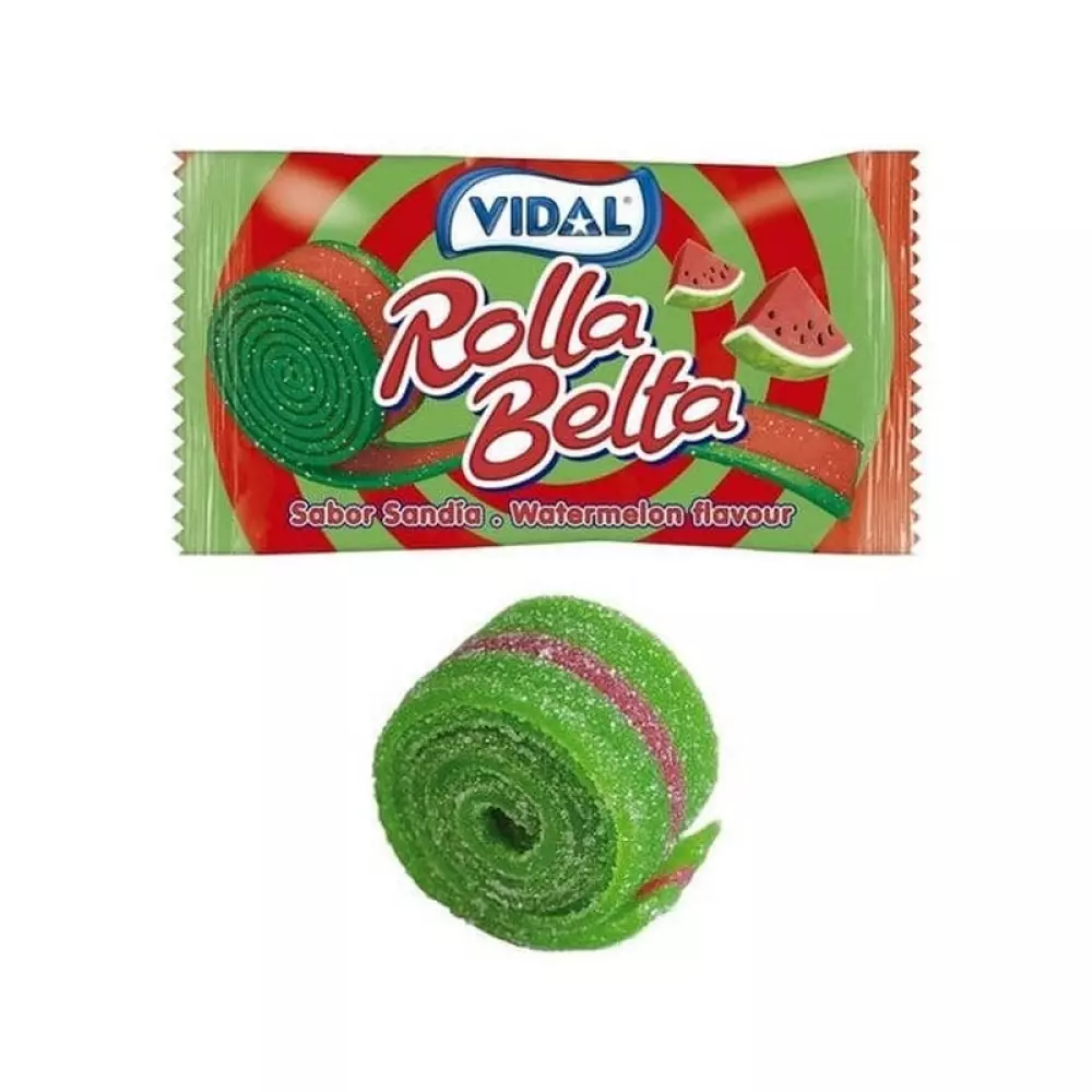 ROLLA BELTA VANNMELON 19G, 8413178312066, 1000036201, Spise og drikke, Godteri, 14163