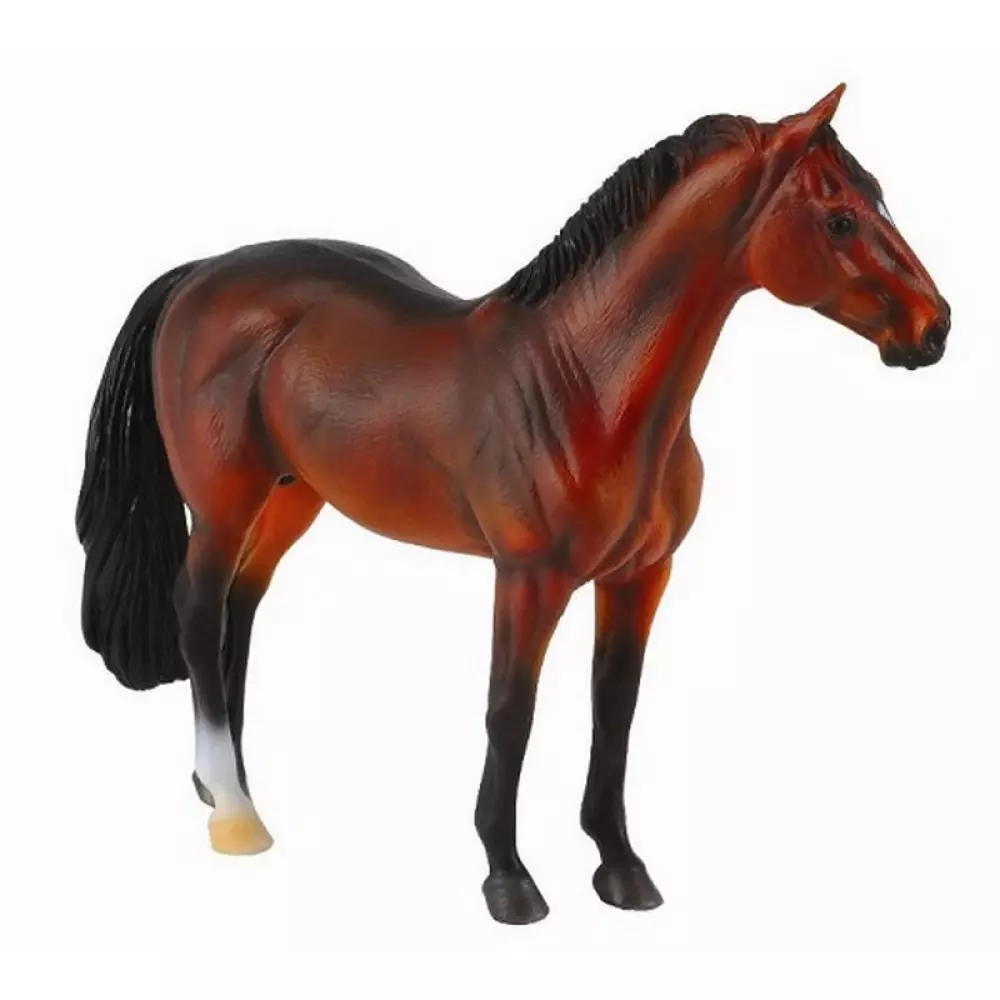 HANOVERIAN HEST HINGST RØDBRUN XL, 4892900884318, 1000036207, Inneleker, Dyr, COLLECTA, 48792, FH-48792