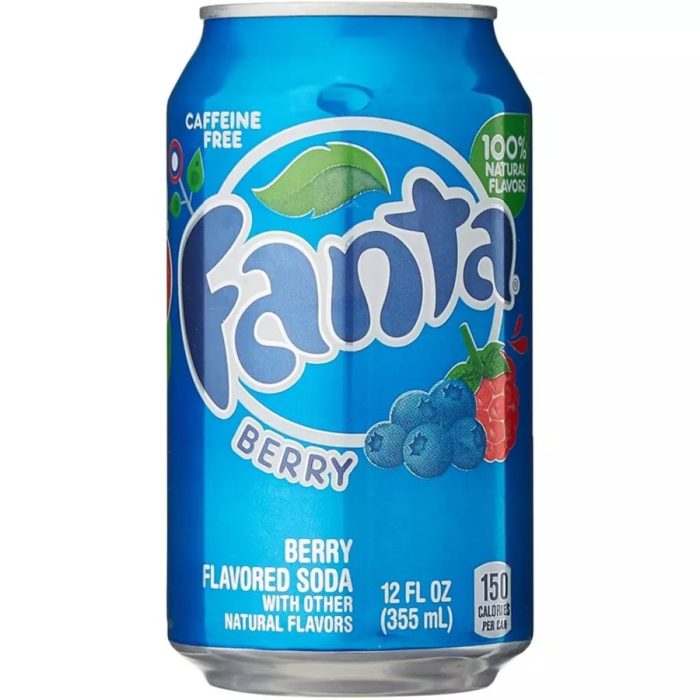 FANTA BERRY CANS 355ML, 49000067729, 1000038105, Spise og drikke, Drikke, 390-013, GO-390-013