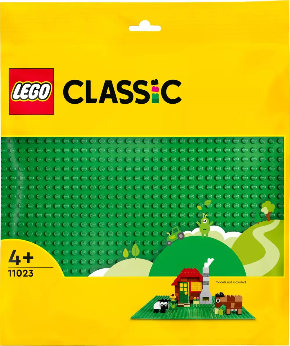 LEGO 11023 GRØNN BASISPLATE, 5702017184265, 1000040965, LEGO®, Lego Classic, 11023, LE-11023