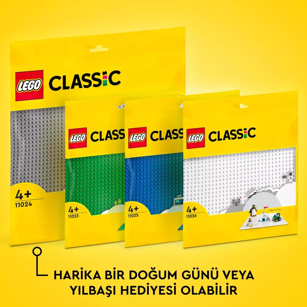 LEGO 11023 GRØNN BASISPLATE, 5702017184265, 1000040965, LEGO®, Lego Classic, 11023, LE-11023