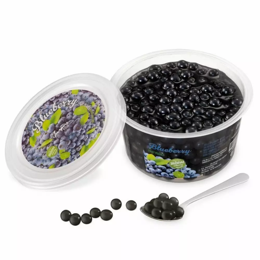 POPPING BOBA BLUEBERRY 450G, 4710007520390, 1000041037, Spise og drikke, Popping boba, 347-001