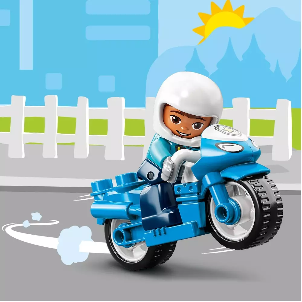 LEGO 10967 POLITIMOTORSYKKEL, 5702017153636, 1000041054, LEGO®, Duplo, 10967, LE-10967